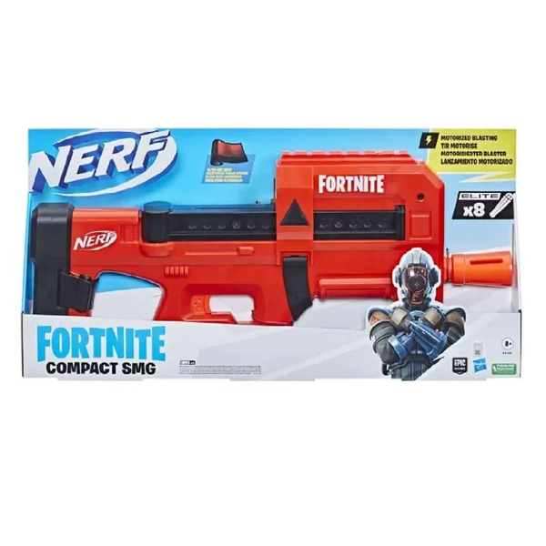 Оригинальный бластер Nerf Fortnite Compact Smg F4106 Нерф фортнайт ...