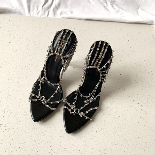 Босоножки SAINT LAURENT - купить с доставкой по выгодным ценам в ...