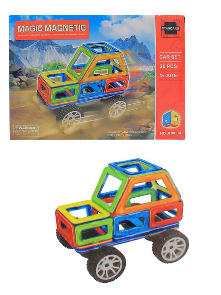 Конструктор магнитный Magic Magnetic (26 деталей) JH8884 - купить с ...