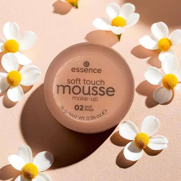 Мусс тональный для лица ESSENCE SOFT TOUCH тон 02 - купить с доставкой ...