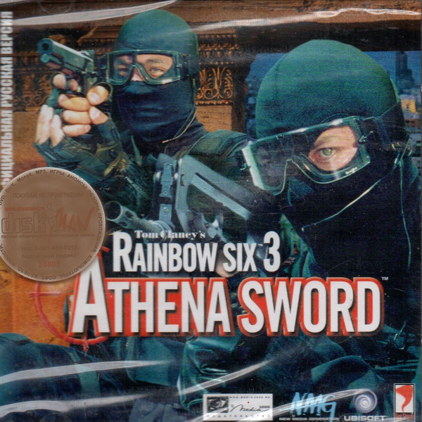 Игра Tom Clancy's Rainbow Six 3: Athena Sword CD-ROM компьютерная игра ...