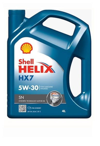Масло моторное Shell 5W-30 Полусинтетическое - купить в интернет ...
