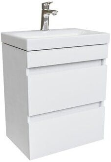Тумба Iddis Zodiac 50см белая с раковиной (ZOD5CB0i95K) - купить с ...
