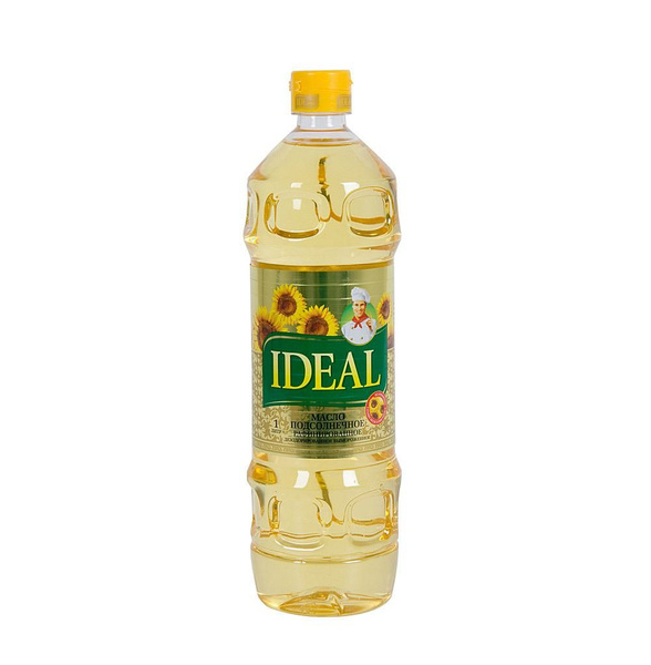 Масло "Ideal" подсолнечное, 1 л, Россия - купить с доставкой по ...