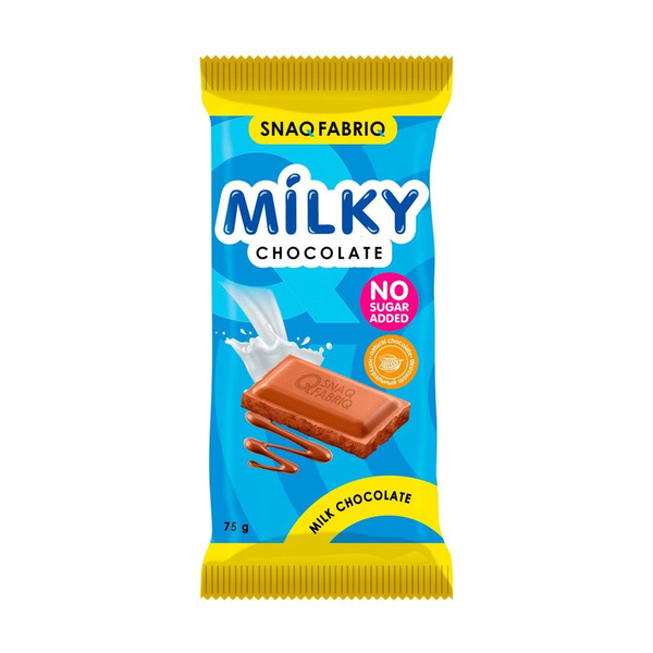 Молочный шоколад без сахара MILKY 75г - купить с доставкой по выгодным ...