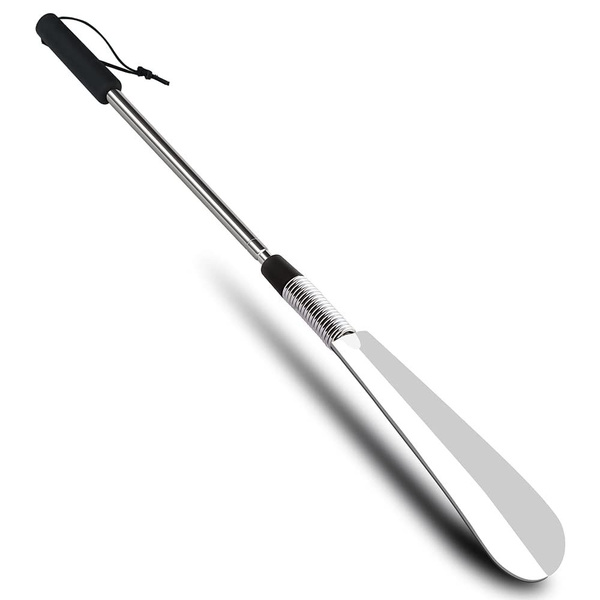 Ложка/рожок для обуви Нержавеющая сталь, 40 см купить на OZON по низкой ...