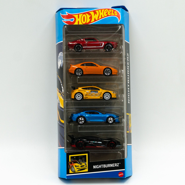 Набор Hot Wheels машинки 5 штук Серия Nightburnerz 2024 - купить с ...
