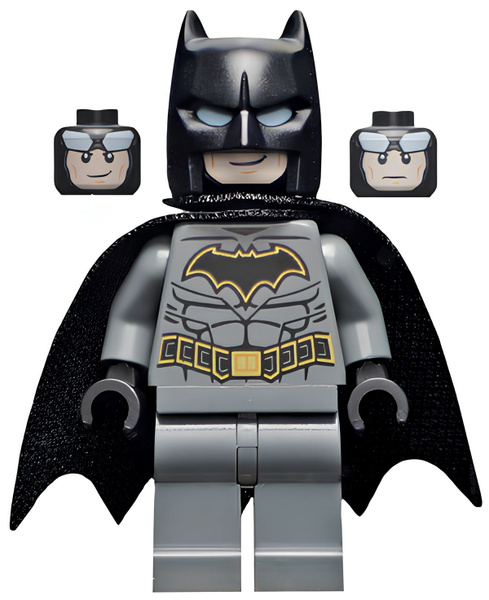 Минифигурка Lego Batman - Dark Bluish Gray Suit with Gold Outline Belt ...