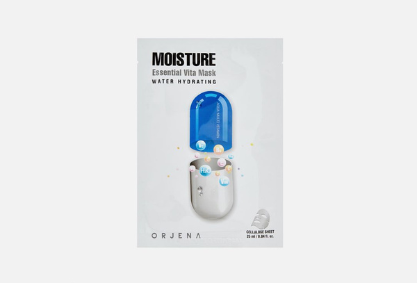 Увлажняющая тканевая маска для лица ORJENA Moisture Essential Vita Mask ...