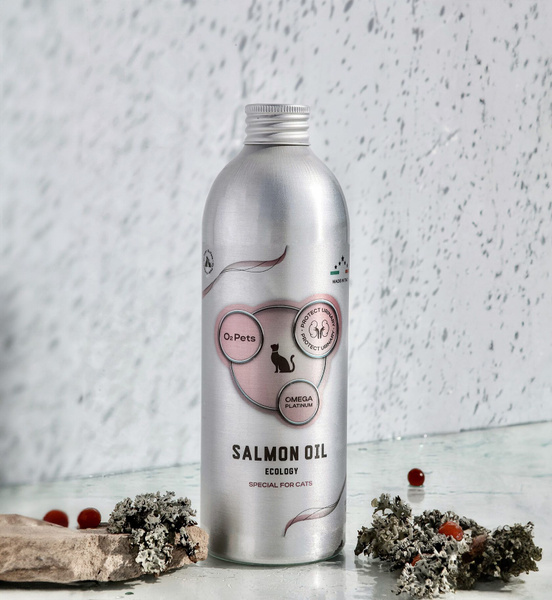 Масло норвежского лосося For Cats Omega Platinum Protect Urinary ...