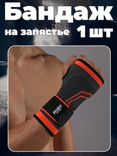 Эластичный бандаж на запястье 1 шт - купить с доставкой по выгодным ...