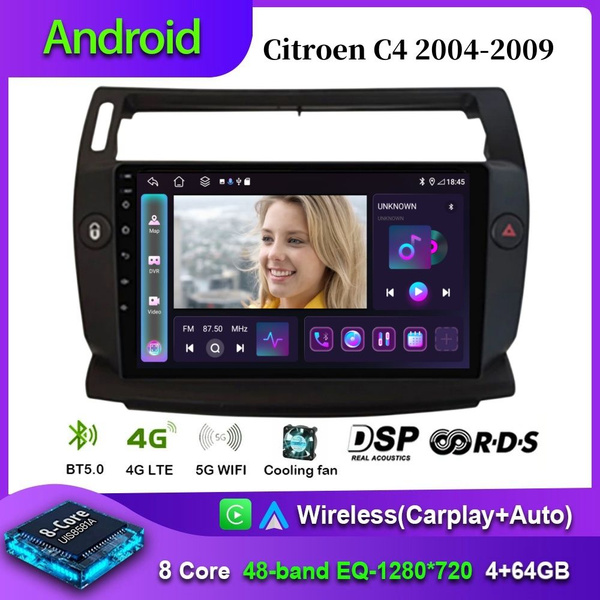 Магнитола для Ситроен С4 /Citroen C4 C-Triomphe C-Quatre 2004-2009 , 8 ...