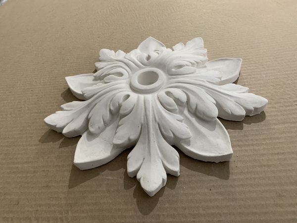 Потолочная розетка из гипса ПР-28 купить на OZON по низкой цене ...