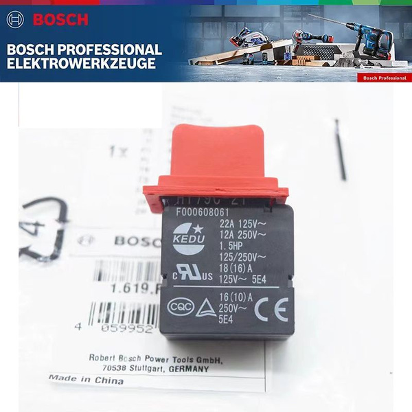 Оригинальный выключатель старт-стоп BOSCH GDM13-34/TDM1200 (1619P09074 ...