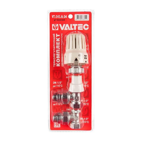 Комплект угловой термостатический с термоголовкой 1/2" VALTEC - купить ...