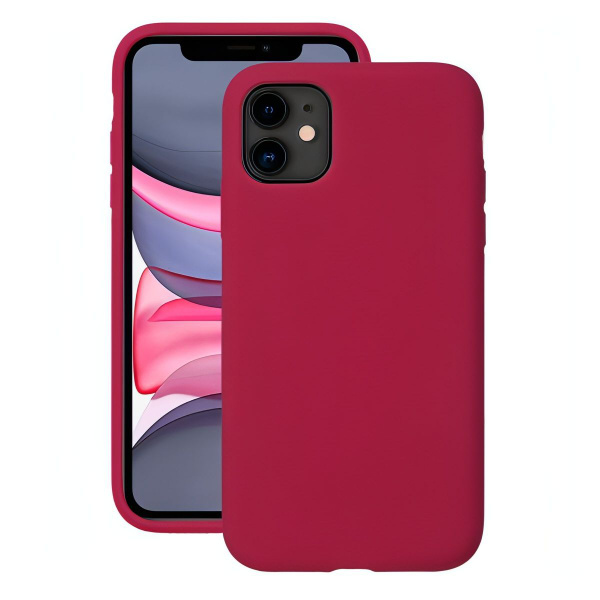 Чехол Deppa Liquid Silicone Pro iPhone 11 красный (87911) - купить с ...