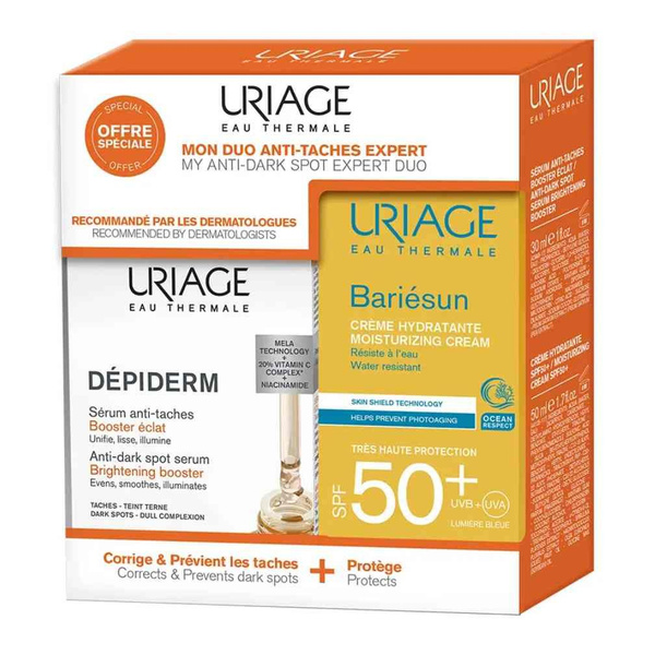 Урьяж Набор Депидерм Сыворотка и Барьесан Крем SPF50+ (2 средства ...