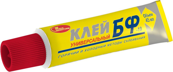Клей универсальный Новбытхим БФ-19 45 мл. в шоу-боксе - купить с ...
