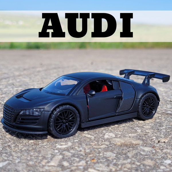 Металлическая инерционная машинка Audi чёрная - купить с доставкой по ...