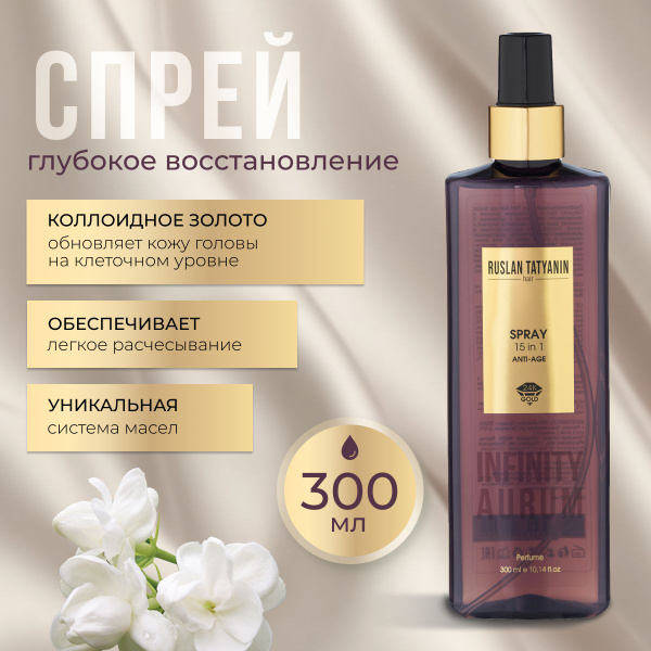 Термозащита для волос спрей профессиональный 15в1 300мл - купить с ...