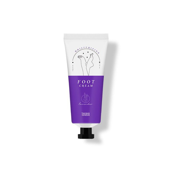 Увлажняющий крем для ног с ароматом лаванды TENZERO MOISTURIZING FOOT ...