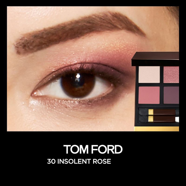 Tom Ford Тени для век 4 цвета, долго держатся, шелковисто размазываются ...