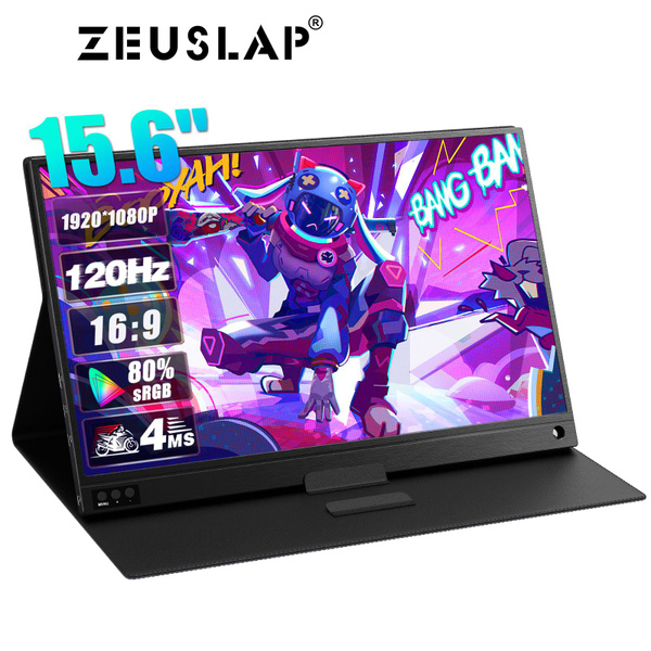 ZEUSLAP P15A-120Hz 15,6inch портативный монитор IPS Full HD Игровой ...