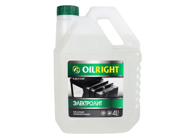 Электролит OILRIGHT корректирующий 4л - купить с доставкой по выгодным ...