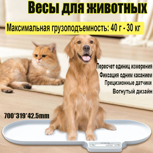 Весы для животных, весы для собак (до 30 кг) - купить с доставкой по ...