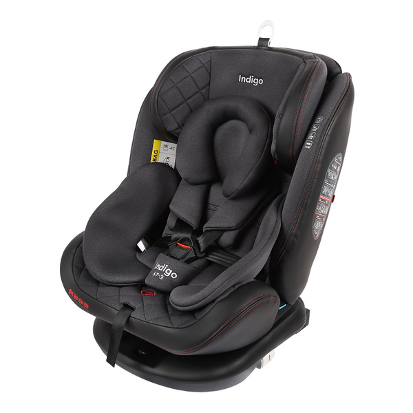 Автокресло INDIGO Aero ISOFIX St-3 черный-красный - купить с доставкой ...