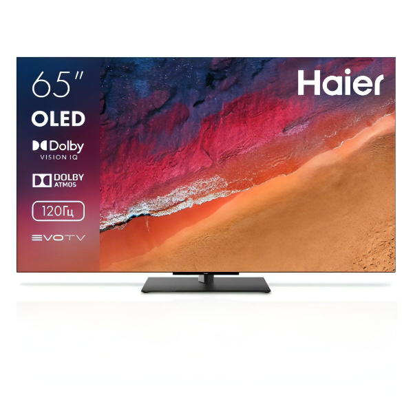 Haier Телевизор 65", черный купить на OZON по низкой цене (1759545991)
