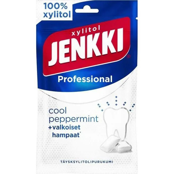 Жевательная резинка без сахара Jenkki Cool Peppermint, 90 гр - купить с ...