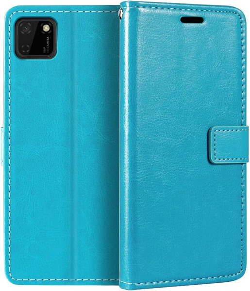 Кожаный флип-кейс для Honor 9S и Huawei Y5p (Хонор 9S и Хуавей У5р), С ...