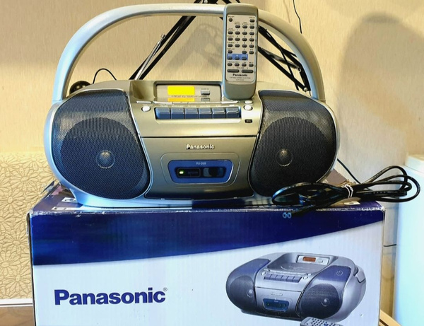 Магнитола Panasonic RX-D29 с FM, AM-радио - купить по доступной цене в ...