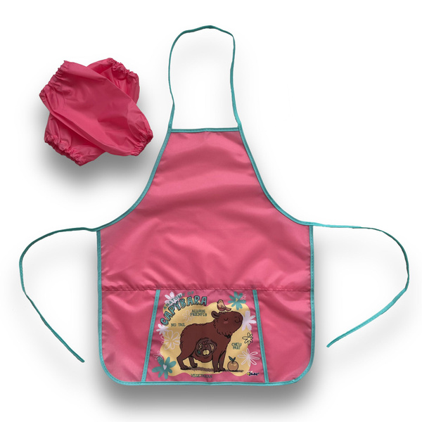 Фартук детский школьный художественный рост 128-152 см. для рисования ...