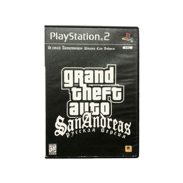 Игра Игра PS 2 (PlayStation 2) Grand Theft Auto (GTA) San Andreas ...