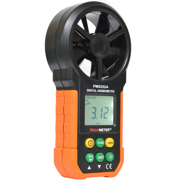 Анемометр (измеритель скорости потока воздуха) PEAKMETER PM6252A ...