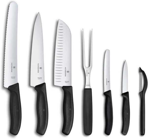 Набор ножей Victorinox Swiss Classic 7 элементов, Черный 671337G купить ...