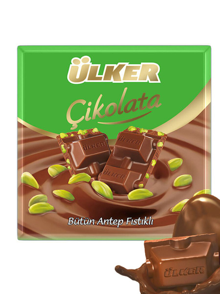 Турецкий шоколад ULKER с фисташкой - купить с доставкой по выгодным ...