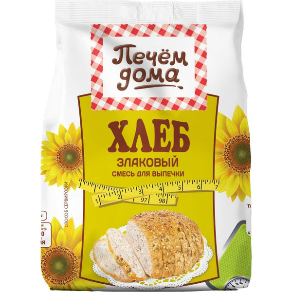 Смесь для выпечки Печем Дома Хлеб злаковый 500 г купить на OZON по ...