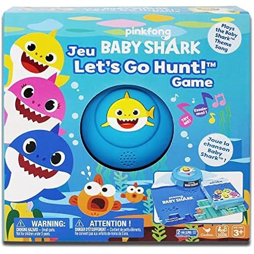 Baby Shark Let's Go Hunt Детская игра с музыкой для 2-6 игроков от 3 ...