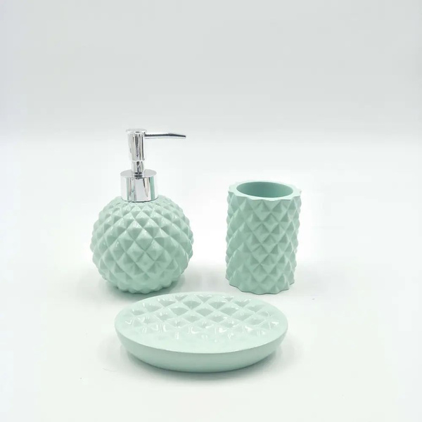 Набор аксессуаров для ванны Sofi De Marko 59 цвет зеленый ВК-59-менГ ...