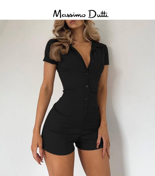 комбинезон Massimo Dutti, Женский, На любой сезон, размер 46, материал ...
