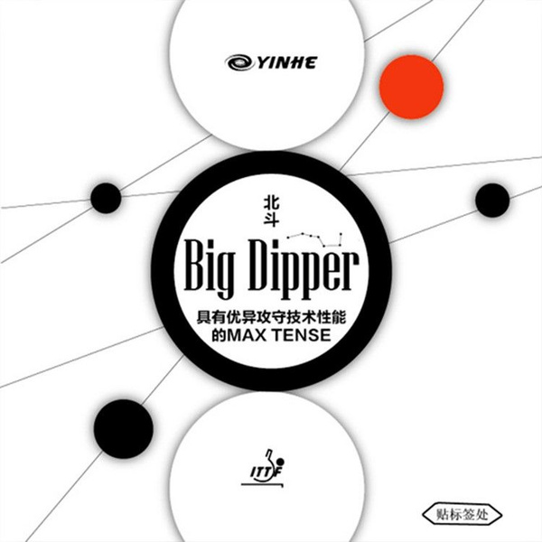 Накладка Yinhe BIG DIPPER 40 hard (красная) - купить с доставкой по ...