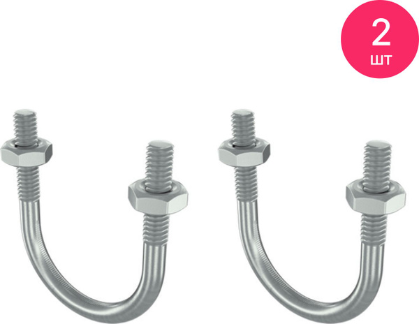 Скоба для крепления труб DKC / ДКС монтажная U-образная с резьбой М10 ...