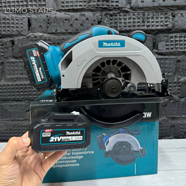 Циркулярная пила аккумуляторная Makita 165/18V, 5000 об.мин/Пила ...