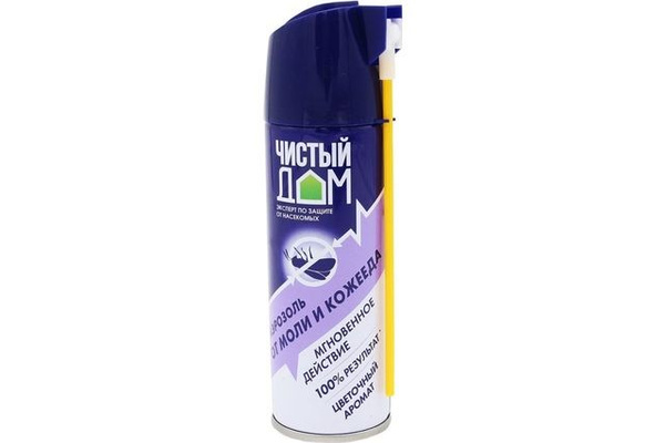 Аэрозоль, Дихлофос от моли, двойное распыление, 150мл. - купить с ...