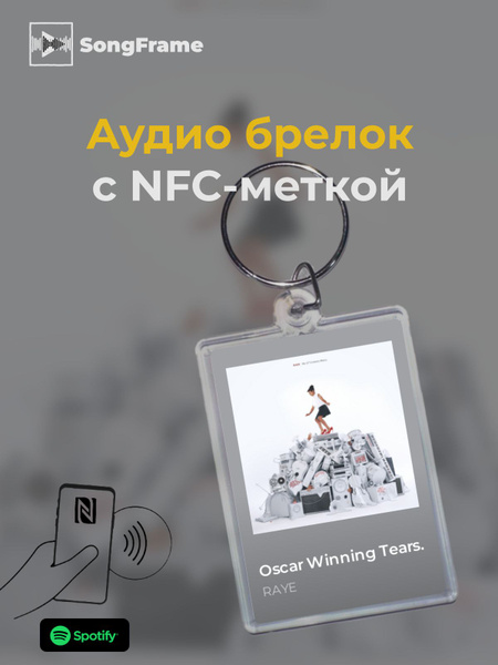 Брелок Spotify с NFC Трек: RAYE - Oscar Winning Tears. купить на OZON ...