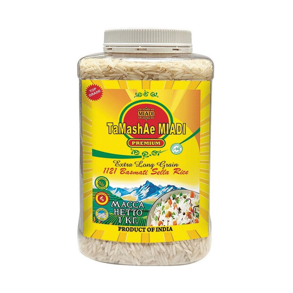 Tamashae Мiadi, Рис Басмати (Ptemium) Sella 1121 пропаренный очень ...