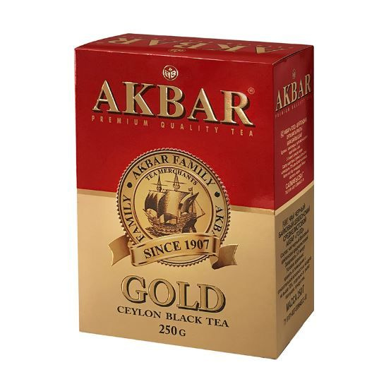 Чай Акбар Gold листовой черный, 250 г купить на OZON по низкой цене ...